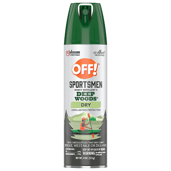 OFF! Sportsmen Deep Woods Dry Repelente de Inseto