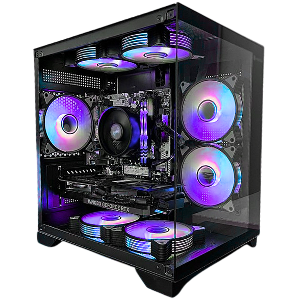 PC Gamer - Ryzen 5 5500 MSI A520M-A PRO Nvidia RTX 5060 8GB, 16GB RAM SSD 480GB