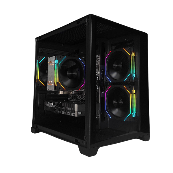 PC Gamer - Ryzen 5 5600, 16GB RAM, SSD 512GB, NVMe RTX 5060 8GB - Novo - A pronta entrega