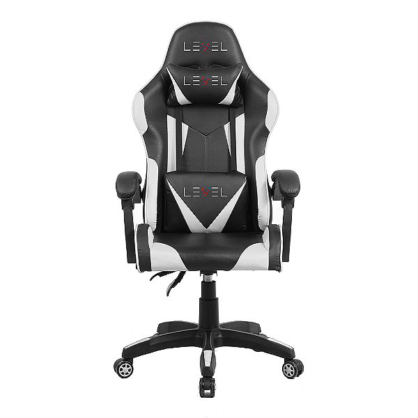 Cadeira Gamer Level LV-C01DN Preto/Branco