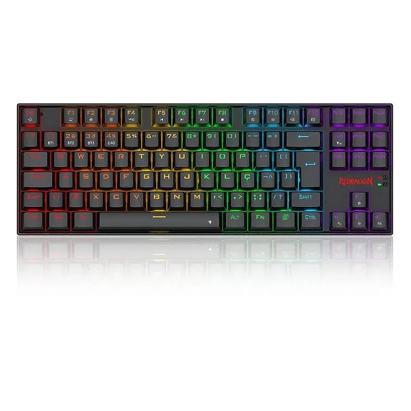 TECLADO MECANICO GAMER KUMARA ELITE PRETO SEM FIO K552-KRS (PT-BROWN)