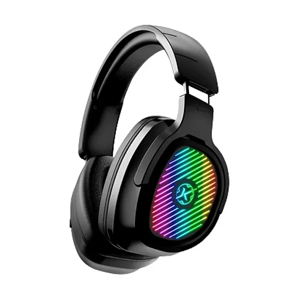 Headset Gamer Kalkan Ragnar, RGB, Sem Fio, Wireless/Bluetooth, Drivers de 50mm, 7.1 Surround Virtual, Preto, KLK00025