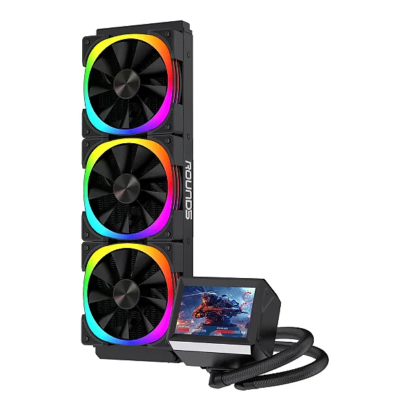 Water Cooler Round5 Notus Black ARGB 360mm