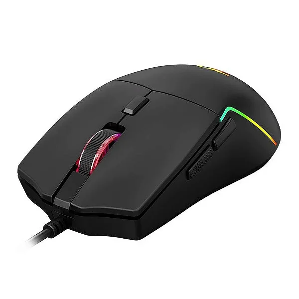 Mouse Gamer Redragon Naga M730-RGB Para Computador Preto