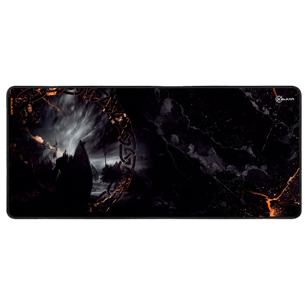 Mousepad Gamer Kalkan Ember Extended, Speed, 900x400x4mm, Tecido, Preto