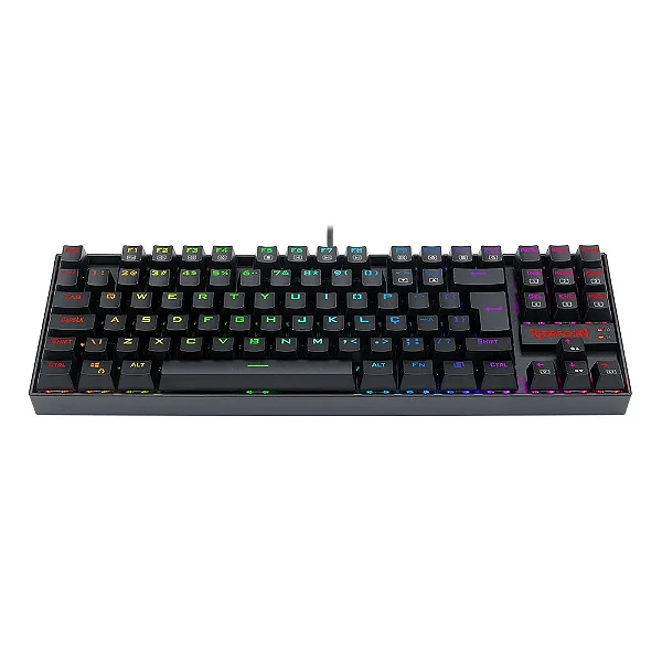 Teclado Magnético Gamer Redragon Kumara Pro, RGB, Switch Brown