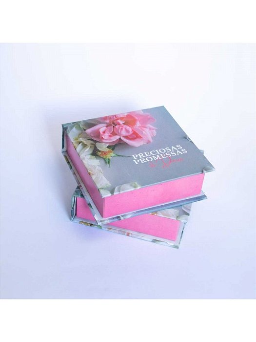 Preciosas Promessas de Deus | 220 Versículos Selecionados da Palavra de Deus | Azul e Rosa