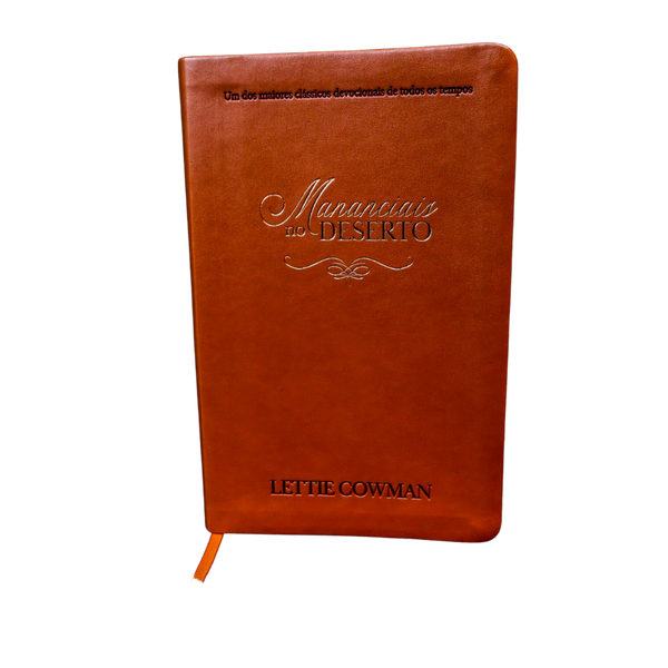 Livro Mananciais no Deserto - Ed. Especial - Capa Couro