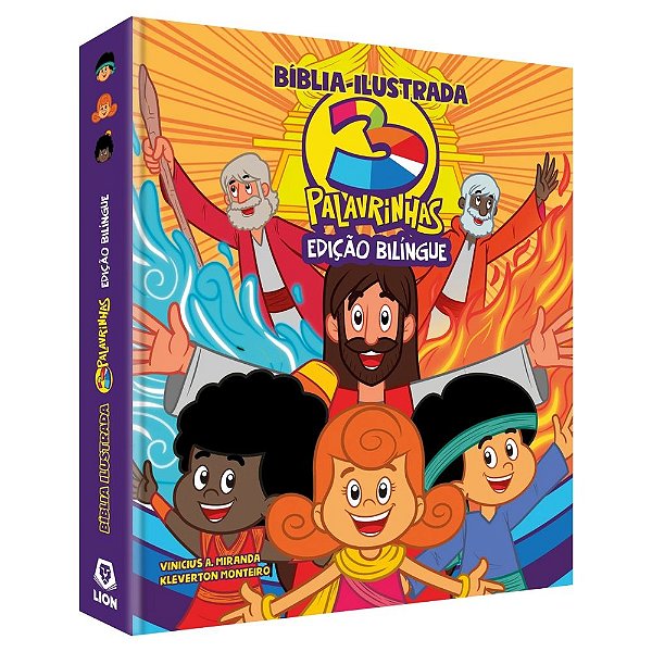 Bíblia Ilustrada 3 Palavrinhas (Edição Bilíngue) - Capa Dura