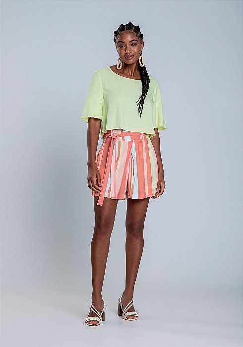 LEZ A LEZ SHORTS RAYON STARS