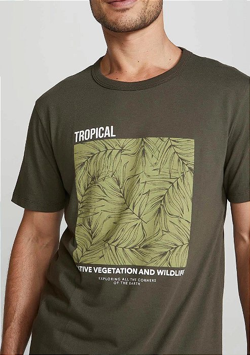 HERING CAMISETA ESTAMPADA