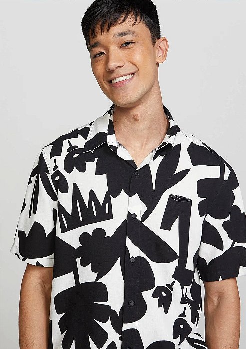 HERING CAMISA ESTAMPADA