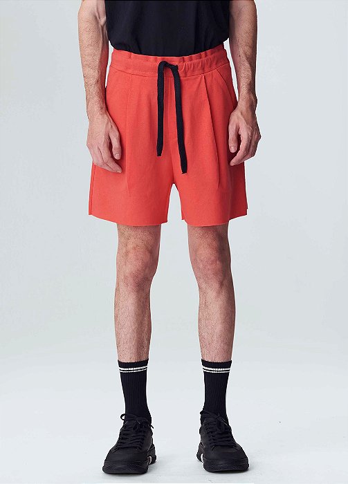 OSKLEN BERMUDA OVER COLOR PLEAT