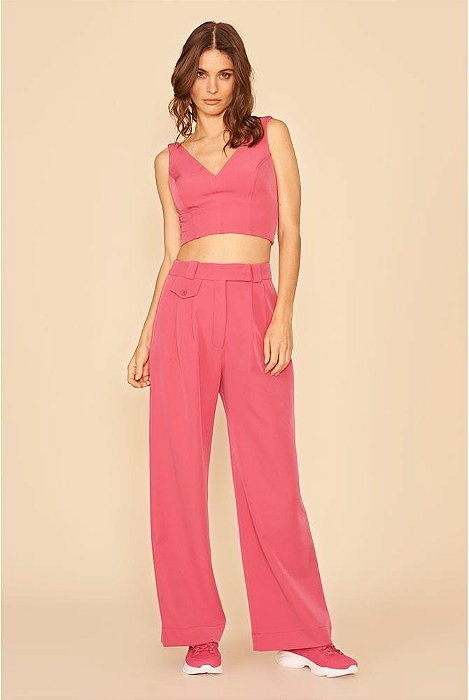 MYPLACE CALCA WIDE LEG