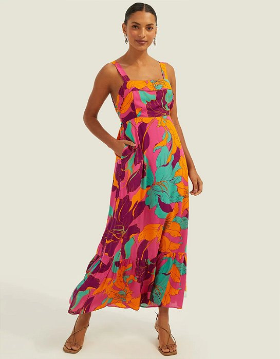 SHOULDER VESTIDO FLORAL BETINA