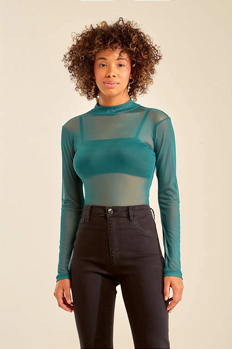 OH BOY BLUSA MALHA TULE