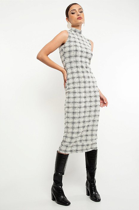 SLY VESTIDO MIDI FEMININO