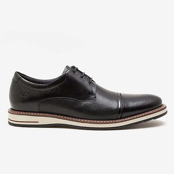 DEMOCRATA  SAPATO METROPOLITAN OLIVER - PRETO