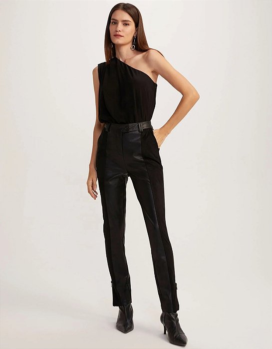 SHOULDER CALÇA SKINNY RECORTES