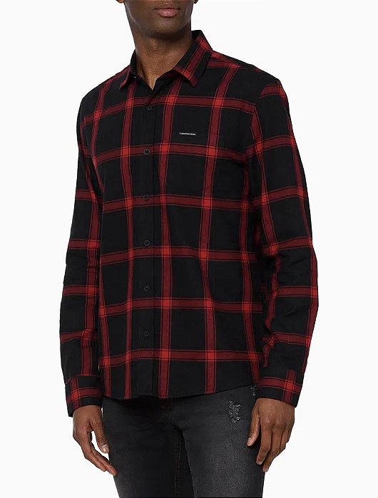 CALVIN KLEIN CAMISA XADREZ