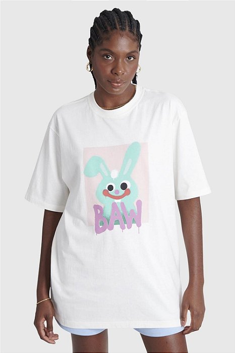 BAW  CAMISETA REGULAR FREAK BUNNY OFF