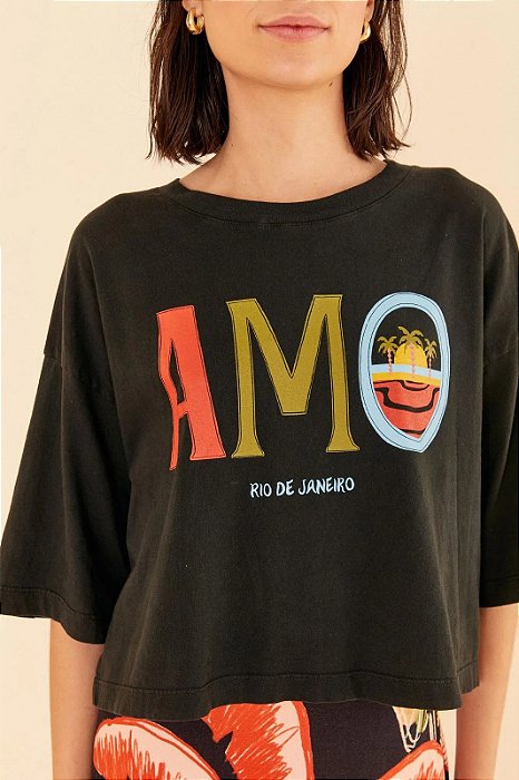 FARM T-SHIRT AMO RIO DE JANEIRO