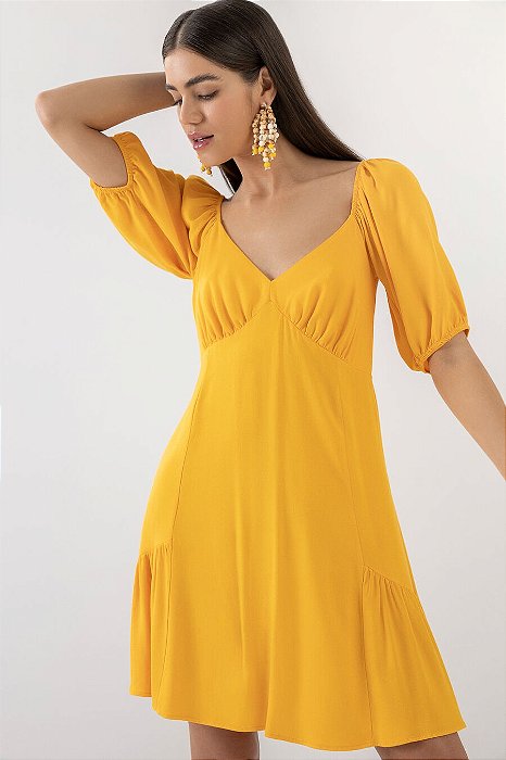 LEZ A LEZ VESTIDO TECIDO CREPE SIENA