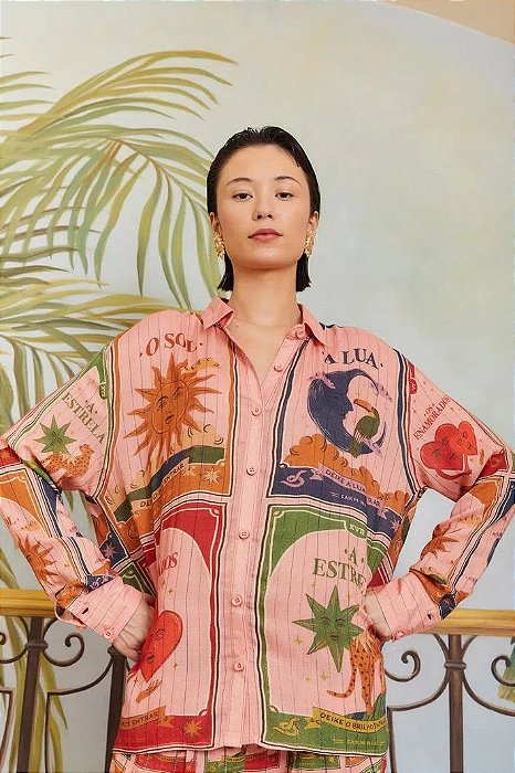 FARM CAMISA MANGA LONGA PATCH MISTICO