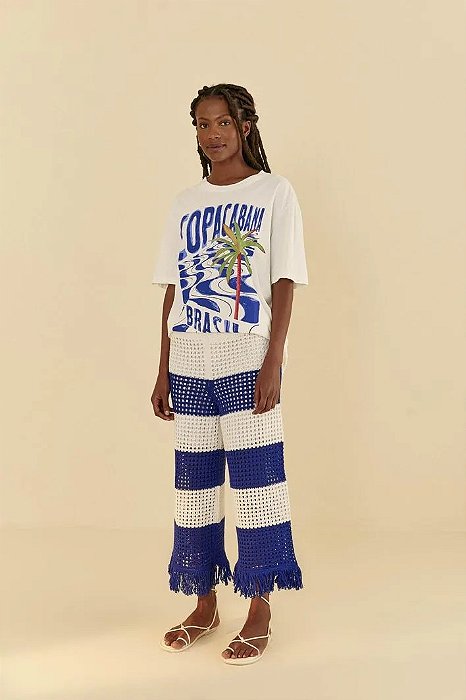 FARM T-SHIRT MEDIA COPACABANA BRASIL