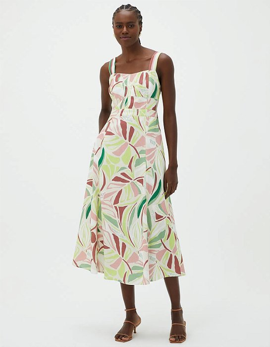 SHOULDER VESTIDO
