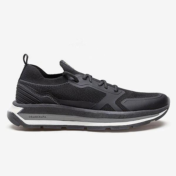 DEMOCRATA SAPATOS DENIM NICK PRETO