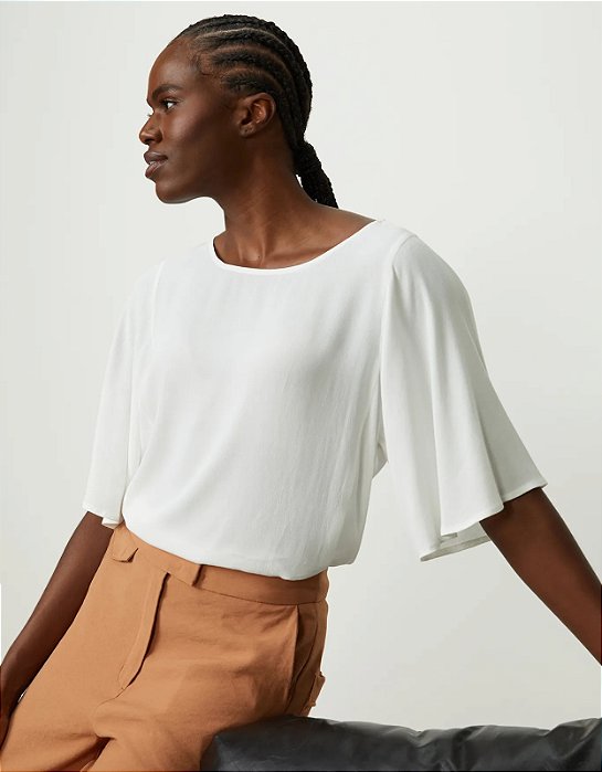 SHOULDER BLUSA CURITIBA MANGA SINO