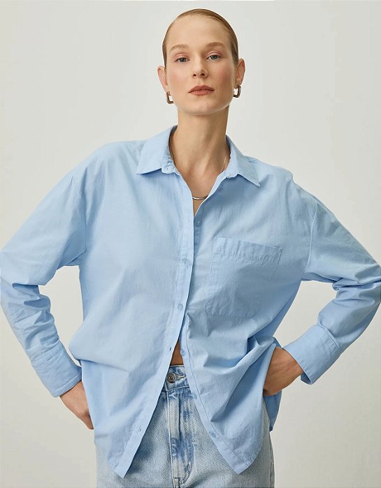 SHOULDER CAMISA RIO DE JANEIRO TRICOLINE AMPLA