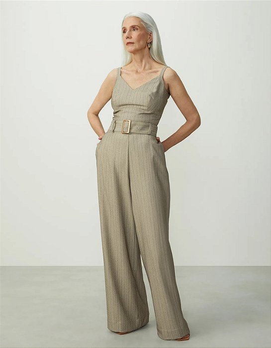 SHOULDER CALÇA WIDE ALFAIATADA