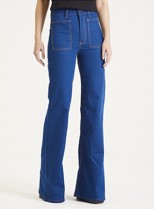 FORUM CALÇA JEANS LOUISE INDIGO
