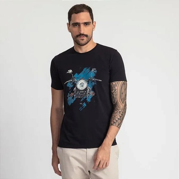 DOCTHOS CAMISETA MANGA CURTA SLIM FAROL