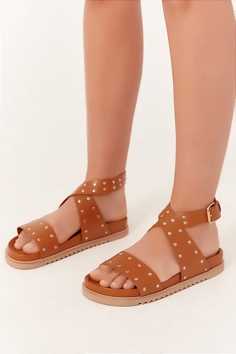 DRESS TO BIRKEN CRUZADA ILHOS CARAMELO