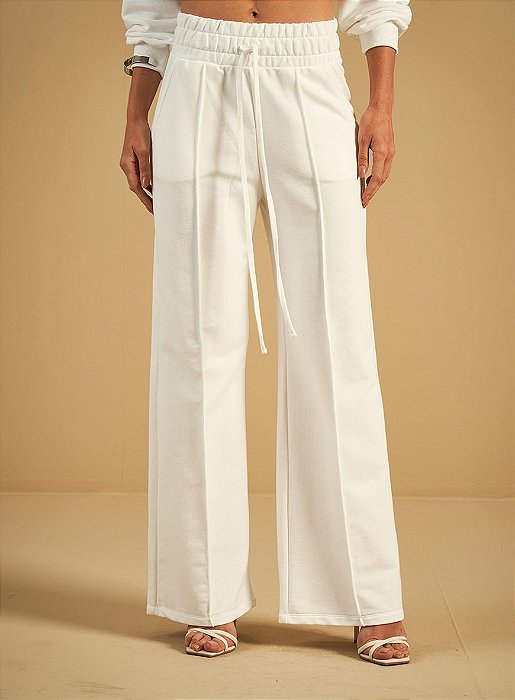 SOMMER CALÇA MOLETOM CÓS DUPLO OFF SHELL