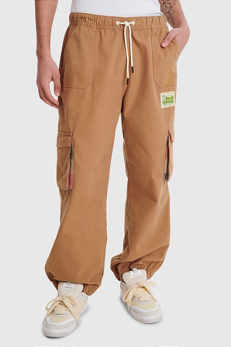 BAW CALÇA CARGO MUSHROOM HUNTERS CARAMELO