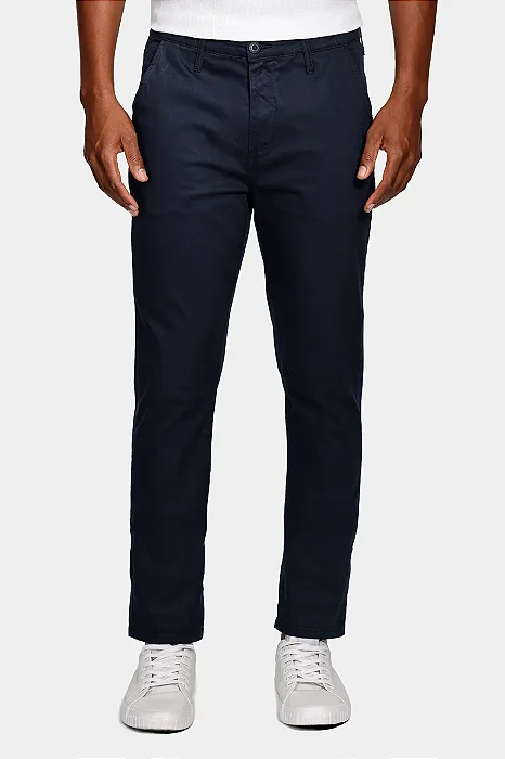 ARAMIS CALCA COLOR CHINO CLASSICA MARINHO