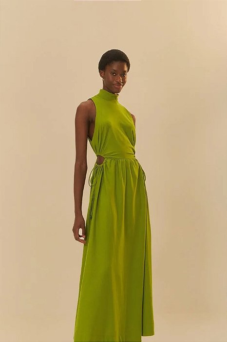 FARM  VESTIDO GOLA COLISSE