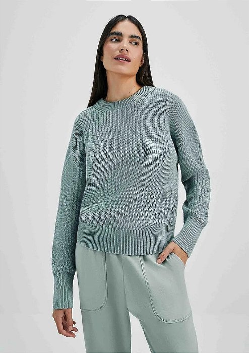 HERING BLUSÃO FEMININO EM TRICÔ DE ALGODÃO