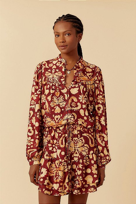 DRESS TO BLUSA ESTAMPA SINASTRIA