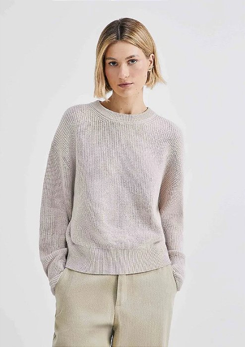 HERING BLUSÃO FEMININO EM TRICÔ DE ALGODÃO