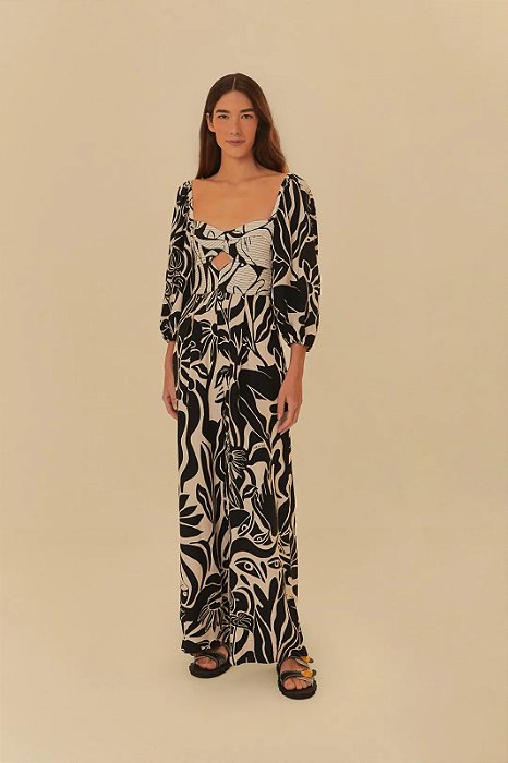 FARM MACACÃO ESTAMPADO DELIZADEZA SURREAL