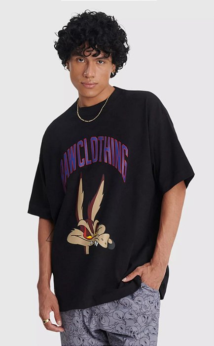 BAW CAMISETA NEW OVER COYOTE BAW X LOONEY