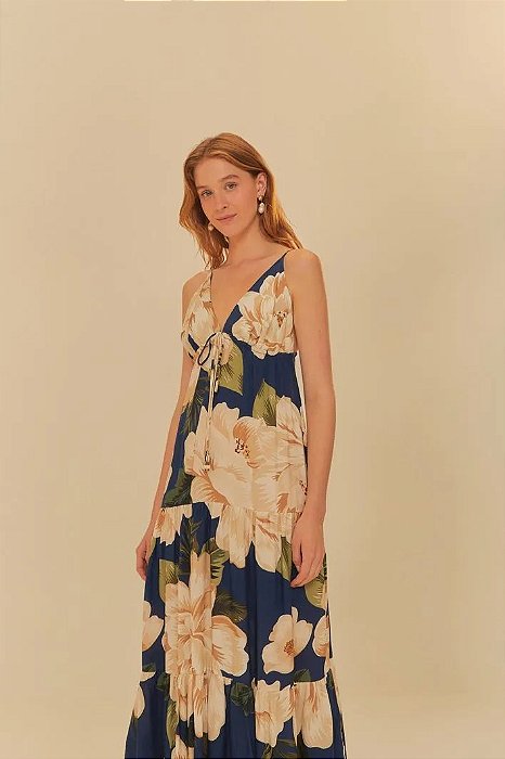 FARM VESTIDO ESTAMPADO CHITA FLORA