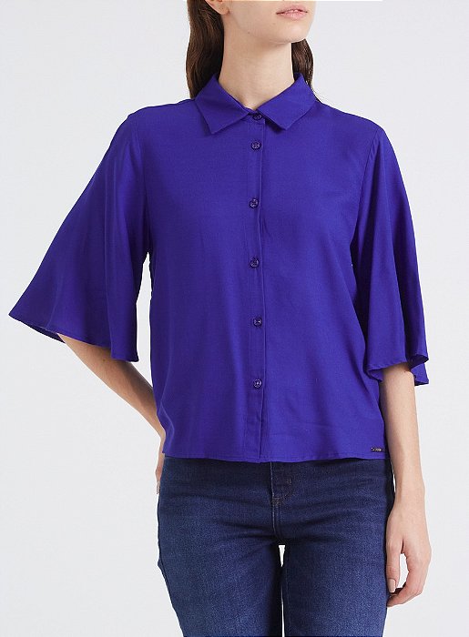 FORUM CAMISA CAMISA MANGA AMPLAS