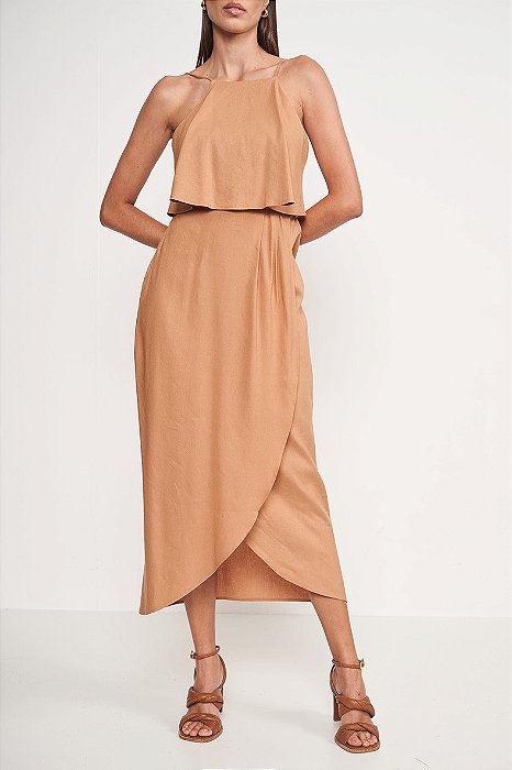 COLCCI VESTIDO COMFORT COM TRANSPASSE