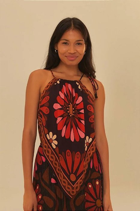 FARM BLUSA ESTAMPADA FLOREJO